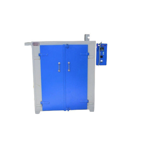 Blue And White Cashew Tray Dryer Oven For Hygienic Drying Of Cashew Nuts