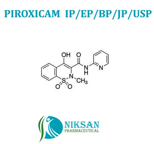 Piroxicam Ip/Bp/Usp/Ep Acid Value: Not Applicable Max