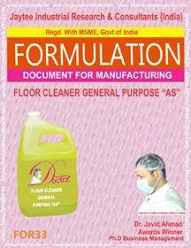 Floor Cleaner Making Formula