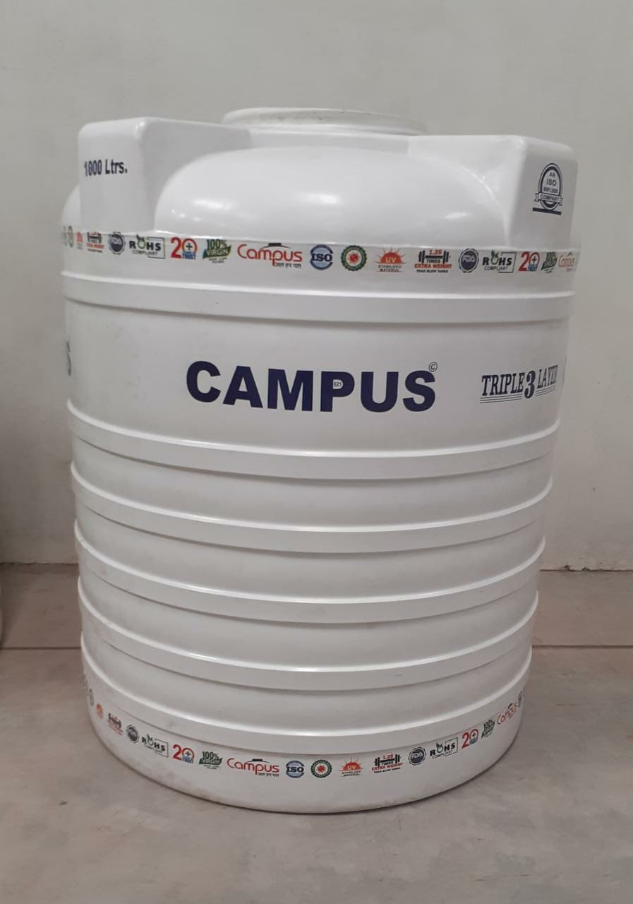 Triple Layer Water Storage Tank