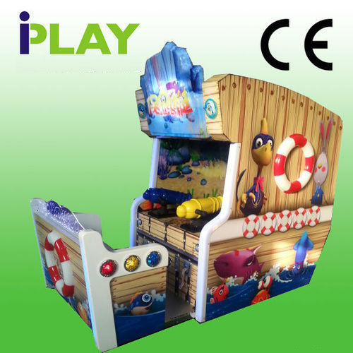 Protect Submarine Coin Operated Water Shooting Redemption Amusement Games Machine