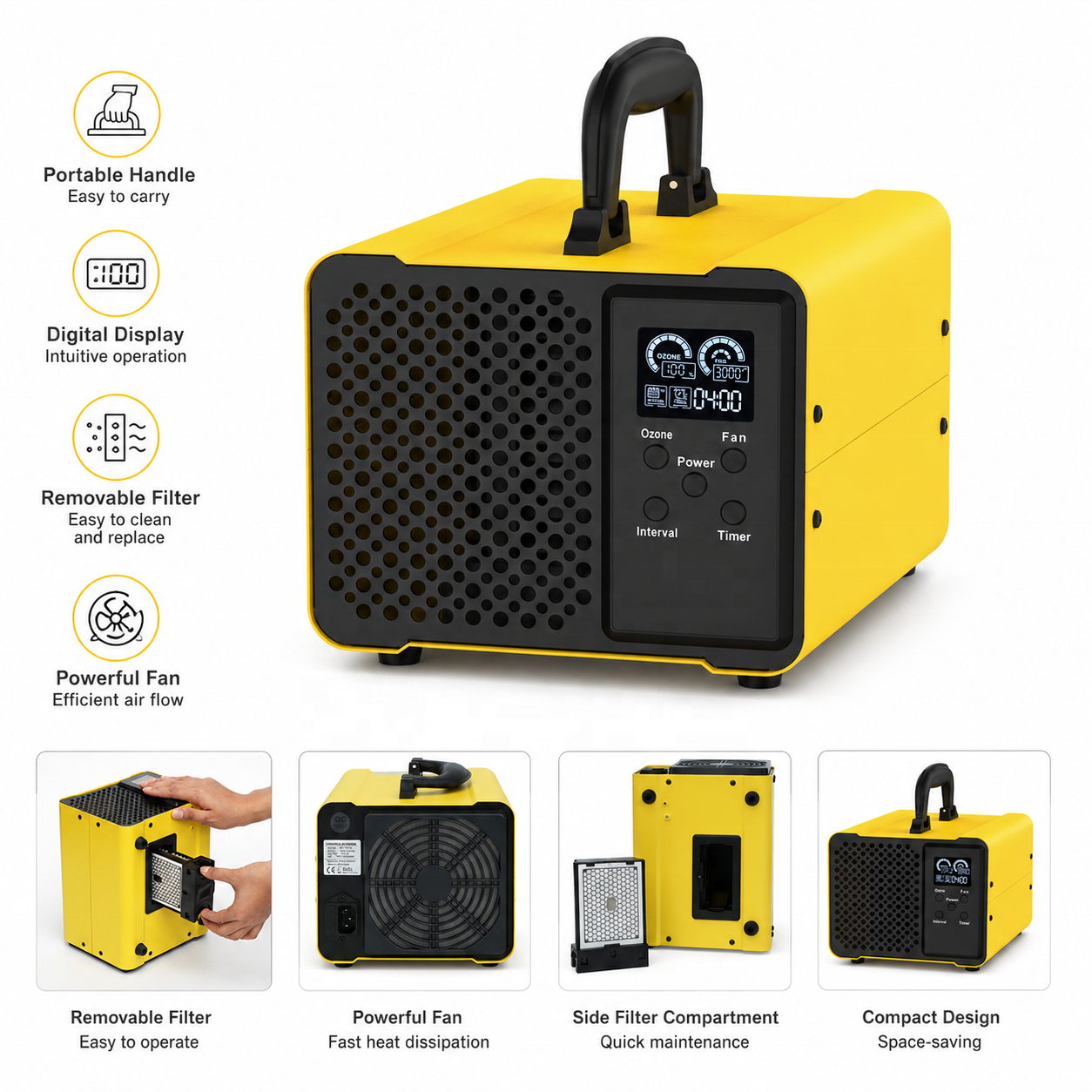 Smart WiFi Ozone Generator G10000