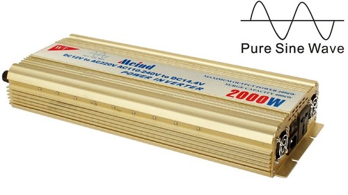 2000W Pure Sine Wave Power Inverter Frequency (Mhz): 50/60 Hertz (Hz)