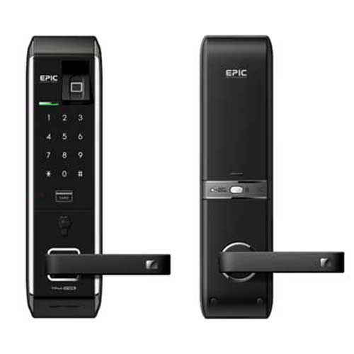 EPIC EF-8000L(B) Fingerprint Digital Door Lock Korea Keyless