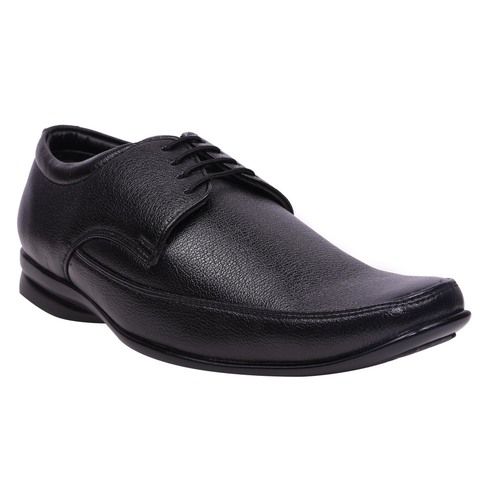 Mens Executive Black Leather Shoes at 
