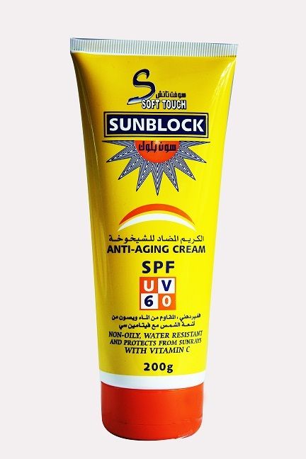 Soft Touch Sunblock Anti-Aging Cream