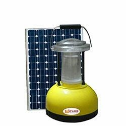 3W Solar Led Lantern With Abs Body Cable Length: 2  Meter (M)