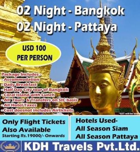Exotic Thailand Tour Services By Kdh Travels Pvt. Ltd.