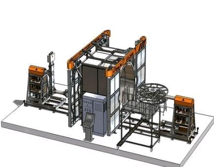 Rotomolding Machine For Large Tank