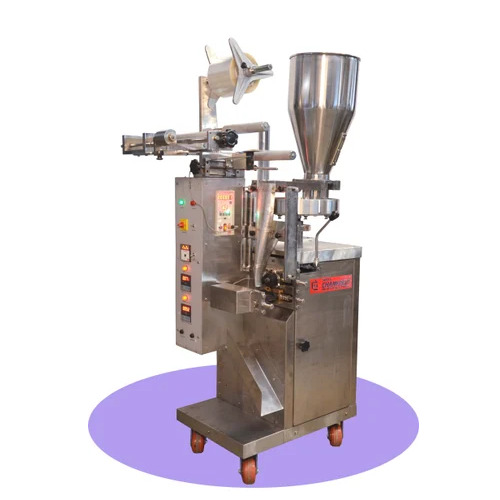 Spices Packing Machine - 20-40 GM Capacity, Center Sealing Design , 25 Bags Per Minute Speed