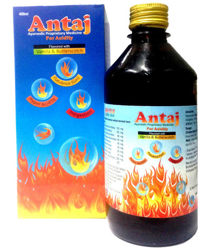 एंताज आयुर्वेदिक और हर्बल एसिडिटी सिरप