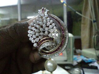  Pearl Silver Pendant Set