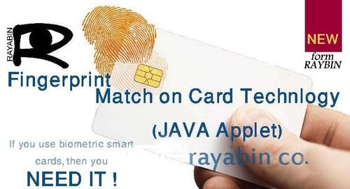 Biometric Match On Card Java Applet