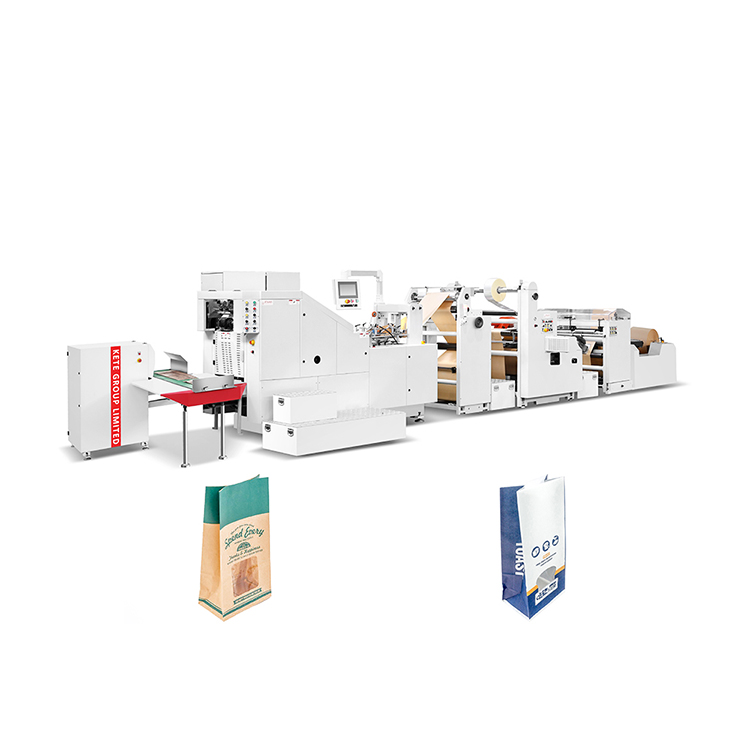 Automatic Paper Bag Machine with Transparent Plastic Window