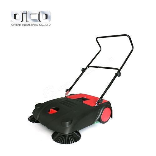 Manual Road Sweeper With 14L Garbage Bin