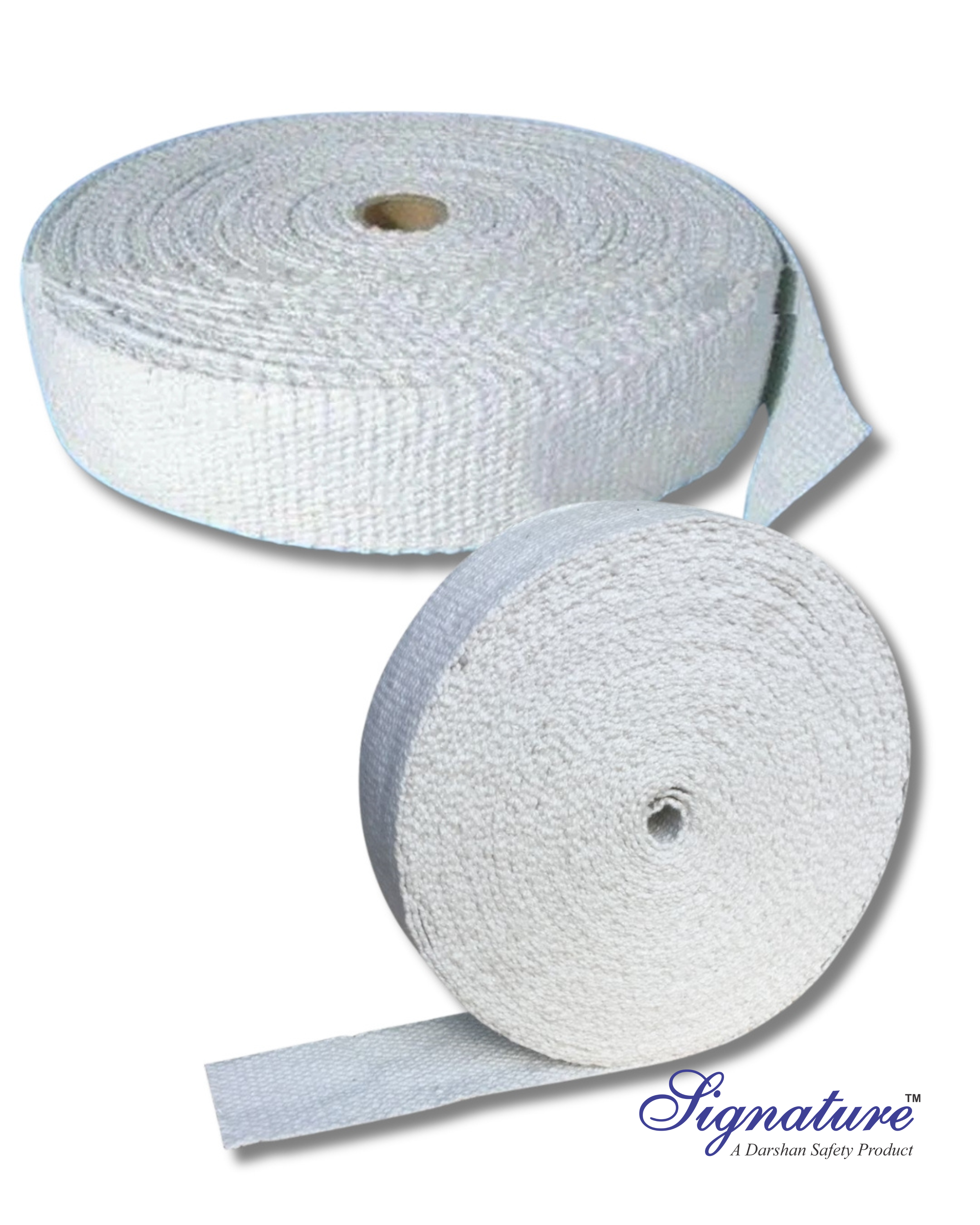 Ceramic Vermiculite Coated Webbing Tape