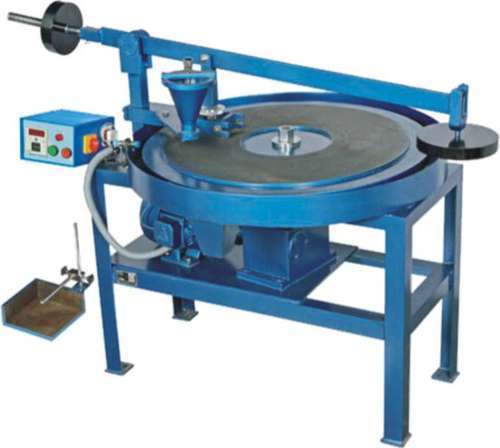 Tile Abrasion Testing Machine - Replaceable Grinding Path, Automatic Pre-Set Revolution Counter | Durable Design, Enclosed Circular Tray, Reliable Load Mechanism