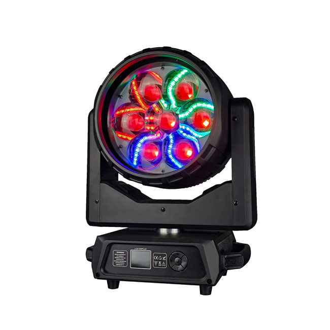 Moving Head Light - Color: Black