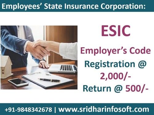 ESIC Employers Code Registration & Return Services