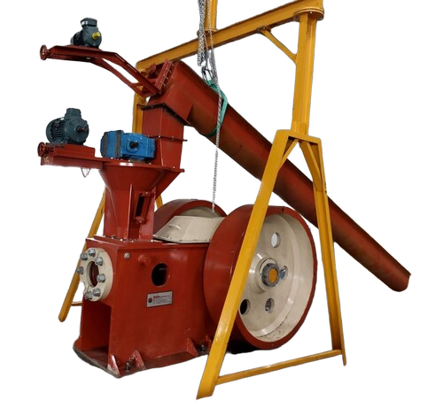 Agro Waste Briquetting Machine - Eco-Friendly Design, Blue Color | Low Power Consumption, Rigid Structure, High Efficiency