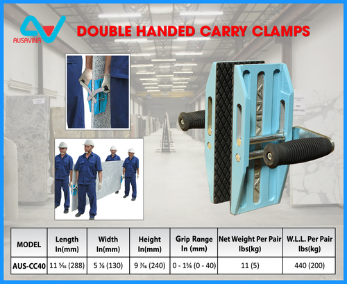 Double Hand Carry Clamps