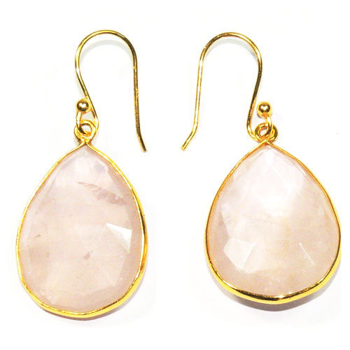 Rose Quartz Earrings