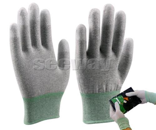 Seeway 13 Gauge Seamless Knitted Carbon Fiber ESD Hand Gloves