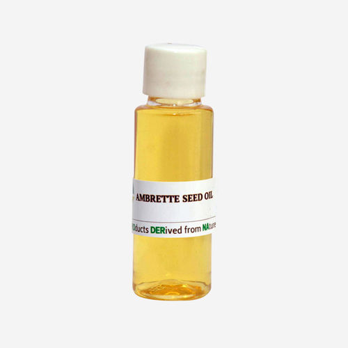 Ambrette Seed Oil - 100% Pure Essential Oils, Pale Yellow Appearance, Pleasant Odour | Suitable For All Age Groups, Ambient Storage, Fragrance Compound