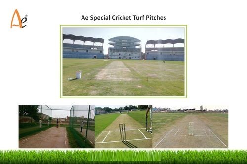 Ae Cricket Turf Pitch Construction Service By Ajaib Enterprises LLP