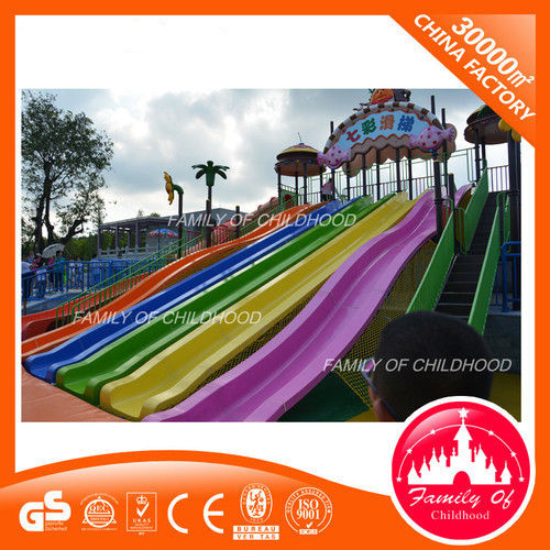 Lldpe/Anti-Uv/Anti-Static/Anti-Crack Children Park Kids Outdoor Playground Rainbow Slides