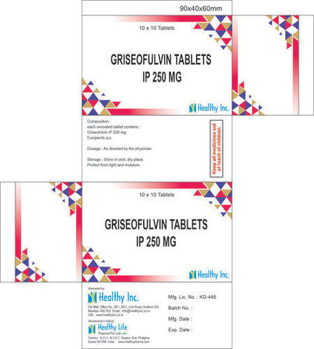 Griseofulvin Tablets 250mg