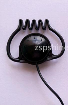 सुनने और रिसीवर के लिए प्रोफेशनल ईयर हुक टाइप ईयरफोन