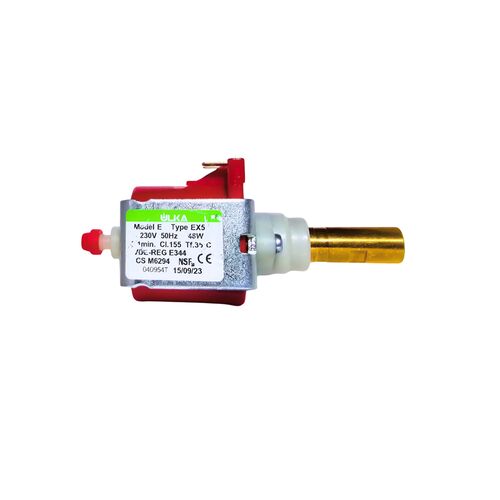 Ulka Solenoid Valve EX5 - 48W Power, 15 Bar Pressure | Red Vibration Pump for Coffee Vending Machines