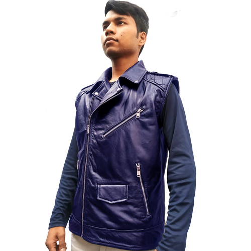 Red Genuine Leather Jacket by East 5th (PS) - Fanta Productions-thanhphatduhoc.com.vn