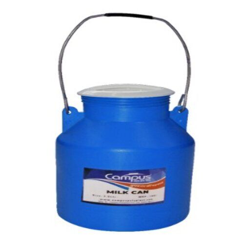 Blue Plastic Milk Can