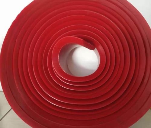 Red Urethane Conveyor Belt Skirting