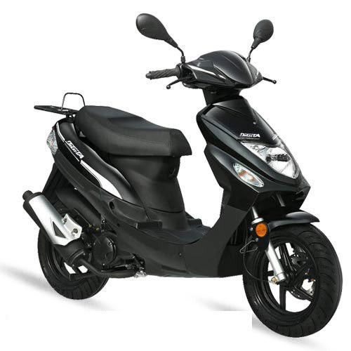 50cc 4stroke Euro Gas Scooter