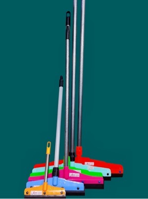 Floor Wipers - High Quality Material, 21 Inch Size with 4 Foot Rod - Durable and Efficient for Professional Use