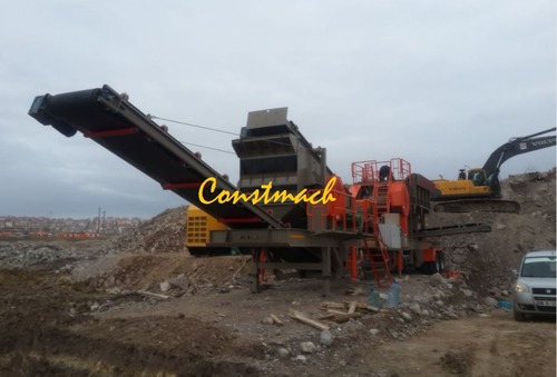 Constmach Mobile Jaw And Cone Crusher 150 Tph Warranty: 2 Ya L