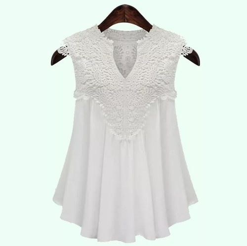 White Ladies Designer Top