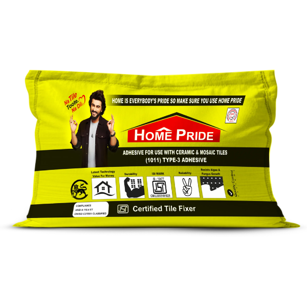 High Grade Tile Adhesive - Ready-Mixed OPC Formulation | High Performance for Various Substrates, Easy Application