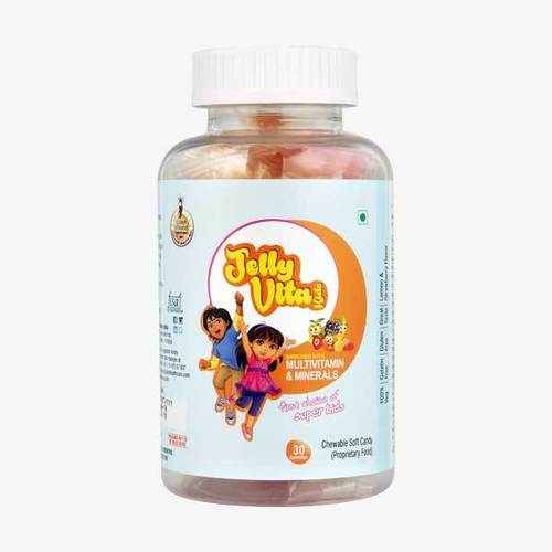  Kids Gummy मल्टीविटामिन और मिनरल्स जेली कैंडी आयु समूह: सभी आयु वर्ग 