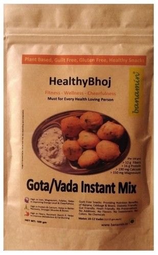 Healthy Bhoj Gota Vada Mix Carbohydrate: 27% Dv Percentage ( % )