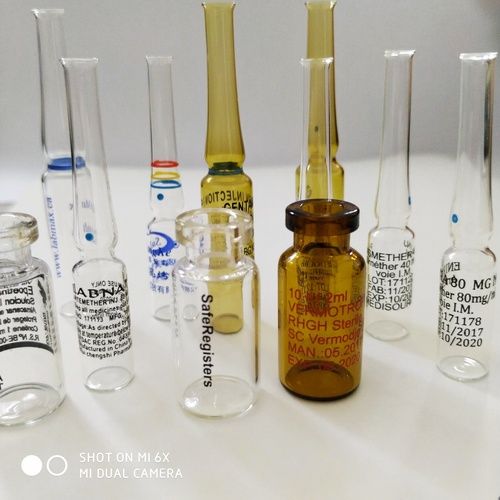 High Quality Printed Glass Ampoule