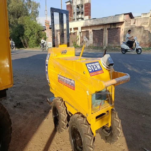 Stone Crusher Durmat Machine - Color: Yellow