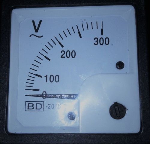 Analog Amp Meter 72mm, 65mm, 2.5