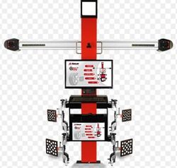 Stainless Steel 3D Wheel Aligner With Dual Monitor