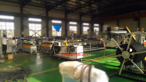 Single Wall Corrugated Pipe Extrusion Machine