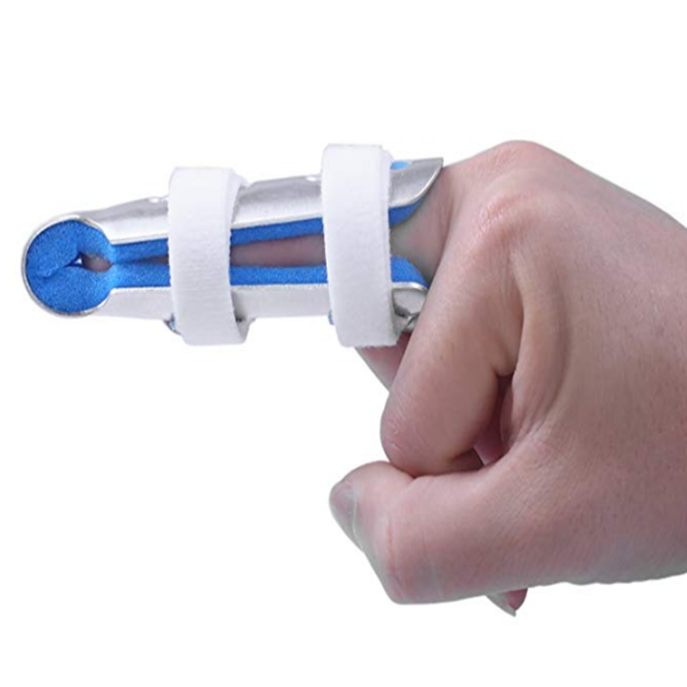 Foam Padded First Aid Aluminum Alloy Medical Finger Support Splint