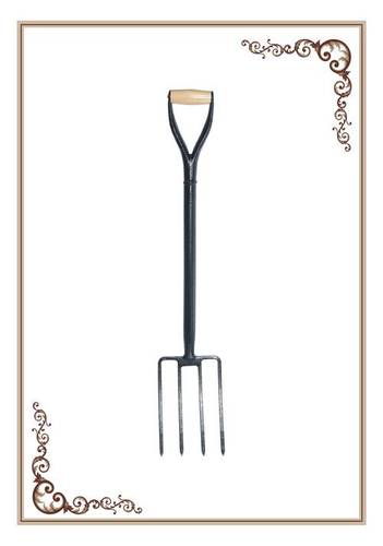 Carbon Steel Fork with Steel Handle 